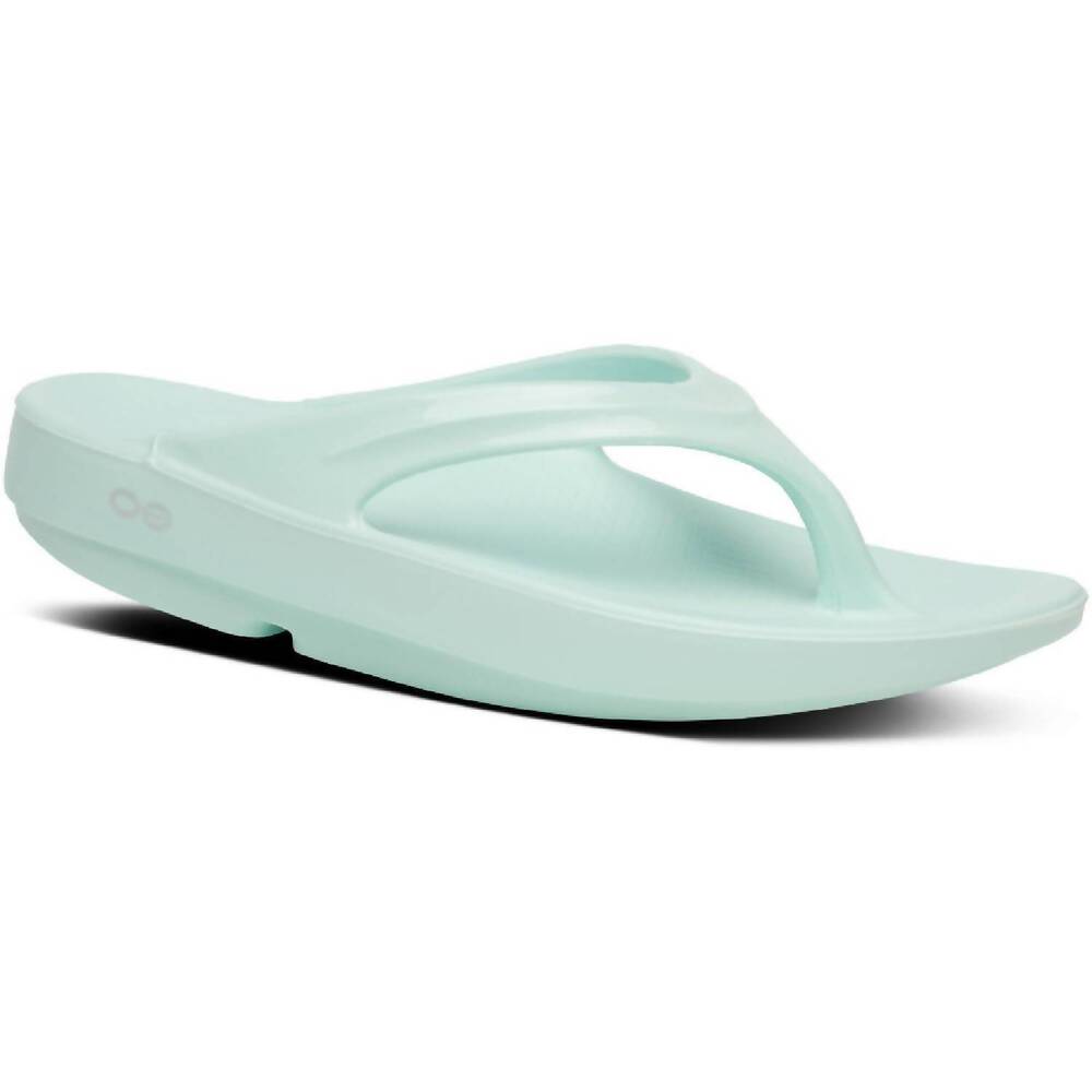 NEW OOFOS women's oolala sandal in mint